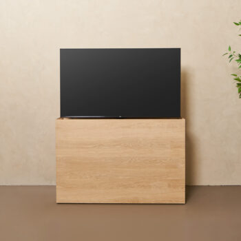 TV Lift box - 55" Eiken fineer