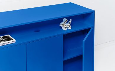 Kast Standaard - Blauw - Deurtje Open LR