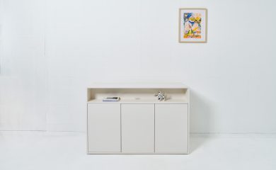 Kast Standaard - Wit - TV Omlaag LR